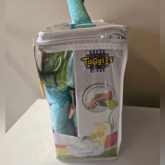 Taggies Baby Shopping Cart Cover Tag And Go BNWT - Picture 4 of 7